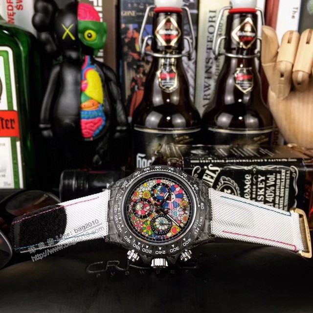 勞力士複刻手錶 Rolex迪通拿系列男表 WWF Factory新品推薦 碳纖花紋Rolex高端男士腕表  gjs2309